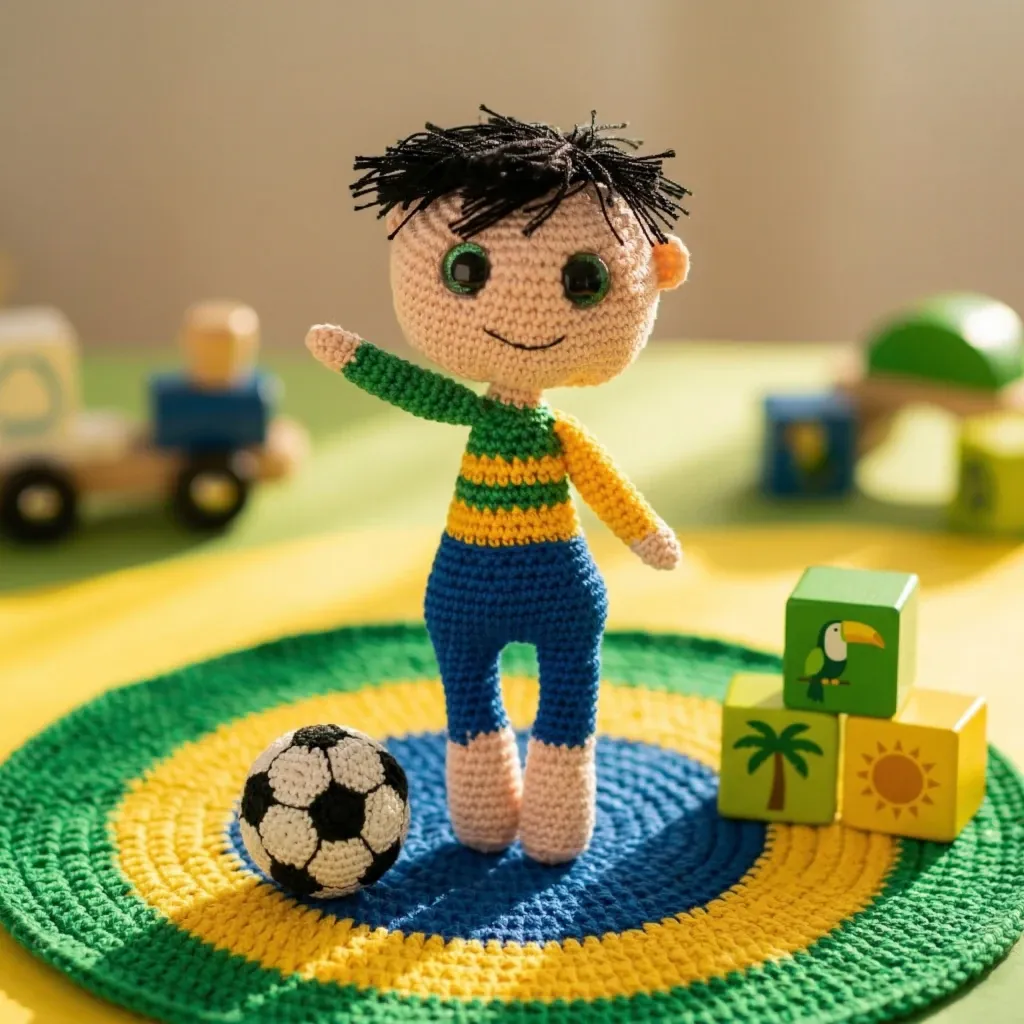 Brazilian Boy Amigurumi