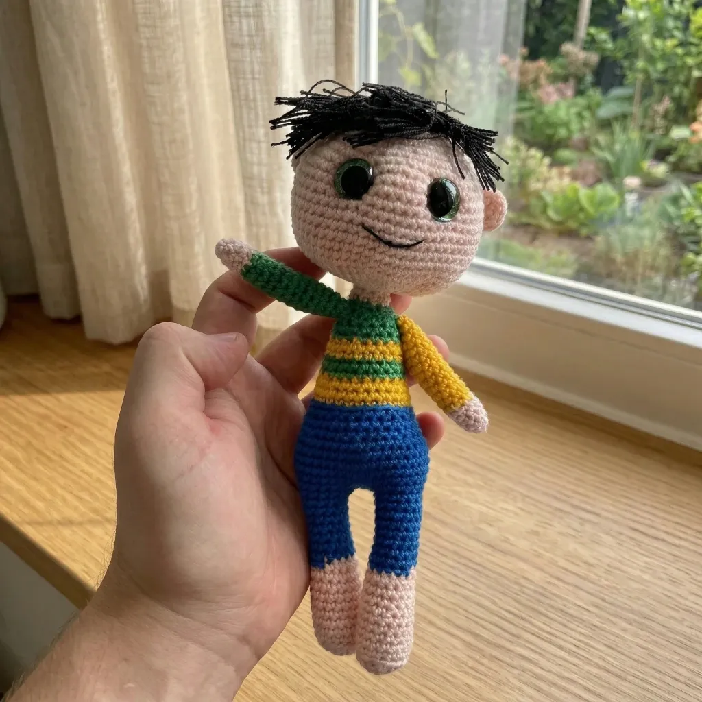 Brazilian Boy Amigurumi