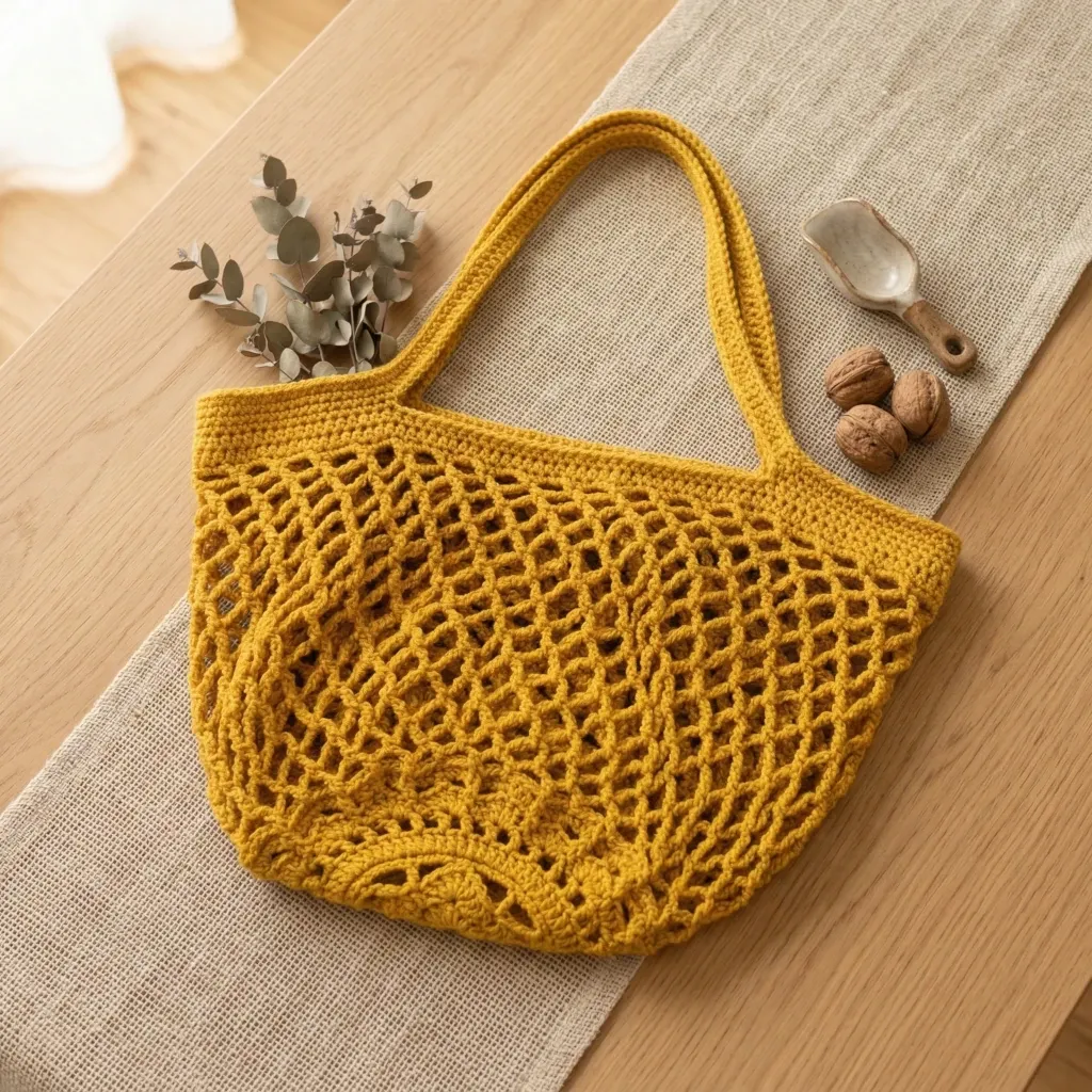 Bolsa de Crochê Sakura